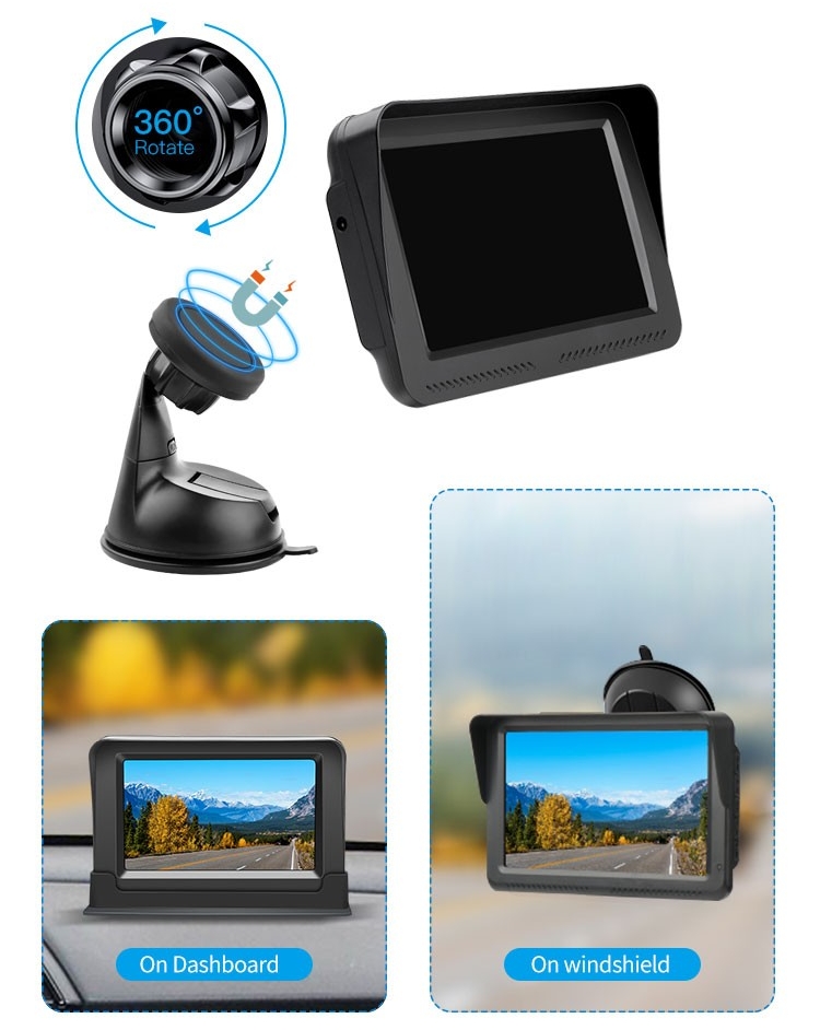 car camera with monitor