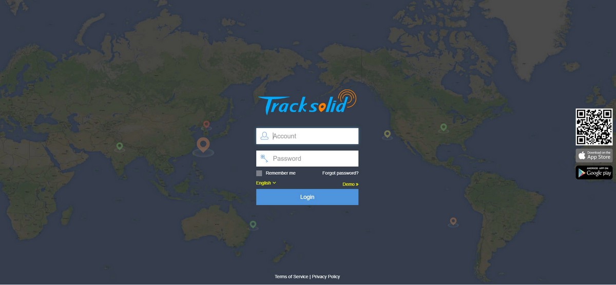one account for many locators and cameras - tracksolid