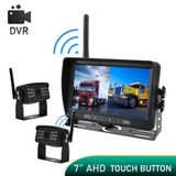 ​​​​​​​AHD system 1x WiFi camera IP69 protection + 7&quot; LCD DVR monitor