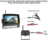 Camera ADH WiFi system - 1x HD monitor 7&quot; + 4x AHD IP69 camera with IR LED night vision