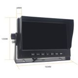 Reversing and parking AHD LCD HD set -1x car monitor 7&quot; + 2x HD camera