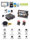 4-channel car camera DVR system + GPS/WIFI/4G SIM + real-time monitoring - PROFIO X7