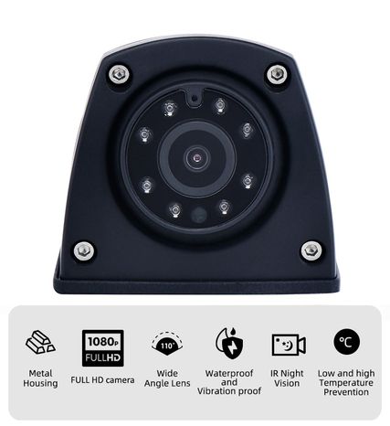 FULL HD car camera AHD with 8 IR night vision IP67 waterproof