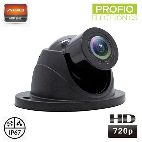 Small AHD reversing camera with FULL HD 1080P resolution with rotating camera head