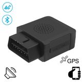 OBD GPS tracker support 4G + two-way audio + eavesdropping