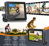 Camera with monitor for bicycle SET - FULL HD camera + 4,3