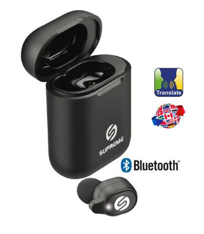 Supreme BTLT 200 translator in Bluetooth headphones for smartphone